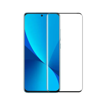 3D kaljeno staklo s okvirom za Xiaomi Redmi Note 12 Pro 5G - crne boje