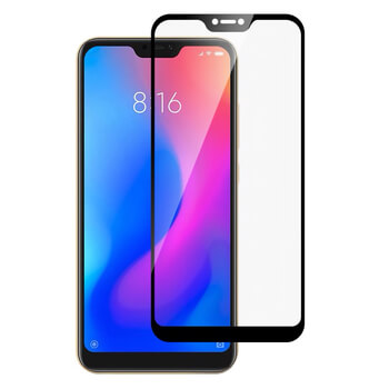 Picasee 3D zaštitno kaljeno staklo s okvirom za Xiaomi Mi 8 Lite - crne boje