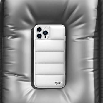 Picasee Puffer case pro Apple iPhone 11 Pro - Picasee Puffer - Bijela