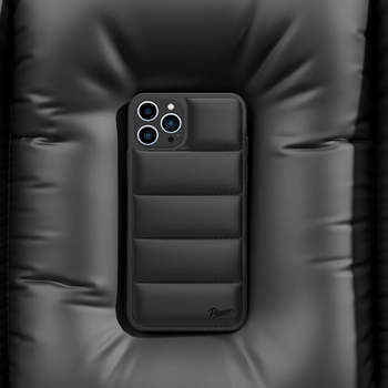 Picasee Puffer case pro Apple iPhone 13 - Picasee Puffer - Crna