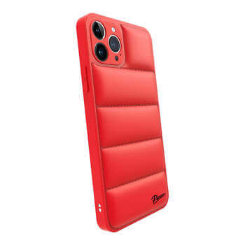 Picasee Puffer case pro Apple iPhone 13 Pro - Picasee Puffer - Crvena