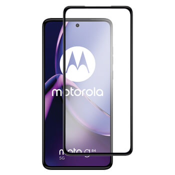 Picasee 3D zaštitno kaljeno staklo s okvirom za Motorola Moto G84 5G - crne boje