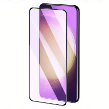 3x 3D kaljeno staklo s okvirom za Samsung Galaxy S23 FE S711B - crne boje