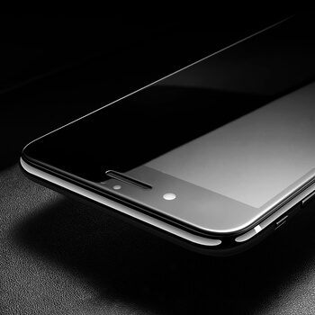 Picasee 3D zaštitno kaljeno staklo s okvirom za Apple iPhone 6/6S - crne boje