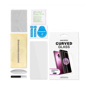 3x Picasee 3D UV zaštitno staklo za Samsung Galaxy S22+ 5G - 2+1 gratis