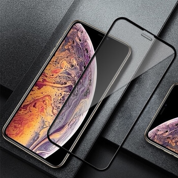 3x Picasee 3D zaštitno kaljeno staklo s okvirom za Apple iPhone X/XS - crne boje - 2+1 gratis