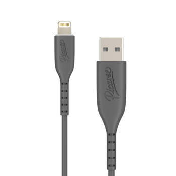 Picasee USB Kabel Lightning - USB 2.0 - Crna