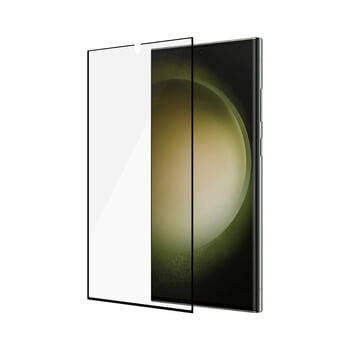 3x Picasee 3D zaštitno kaljeno staklo s okvirom za Samsung Galaxy S24 Ultra S928B 5G - crne boje - 2+1 gratis