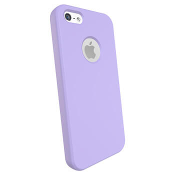 Maskica za Apple iPhone 5/5S/SE - Personalizirano graviranje - ljubičasta
