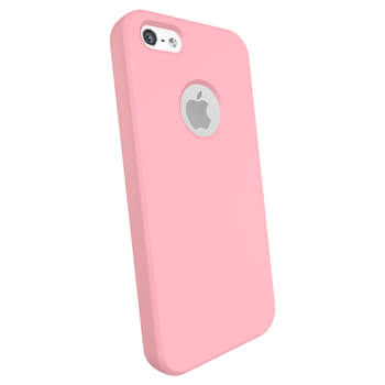 Maskica za Apple iPhone 5/5S/SE - Personalizirano graviranje - Ružičasta