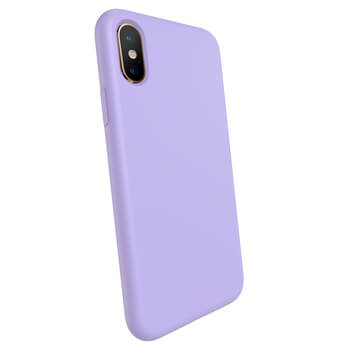 Maskica za Apple iPhone X/XS - Personalizirano graviranje - ljubičasta
