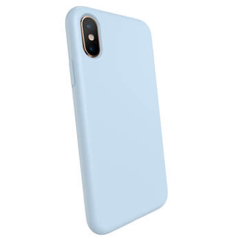 Maskica za Apple iPhone X/XS - Personalizirano graviranje - Plava