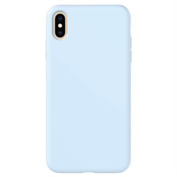 Picasee Liquid case Apple iPhone XS Max - Personalizirano graviranje - Plava