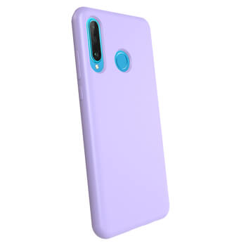 Maskica za Huawei P30 Lite - Personalizirano graviranje - ljubičasta