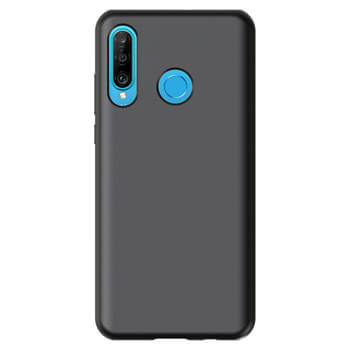 Picasee Liquid case Huawei P30 Lite - Personalizirano graviranje - Crna