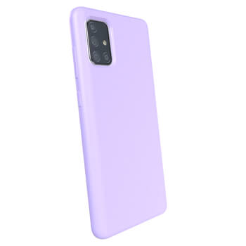 Maskica za Samsung Galaxy A71 A715F - Personalizirano graviranje - ljubičasta