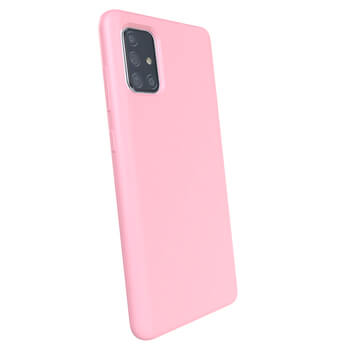 Maskica za Samsung Galaxy A71 A715F - Personalizirano graviranje - Ružičasta