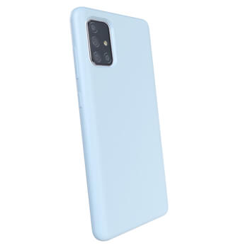 Maskica za Samsung Galaxy A71 A715F - Personalizirano graviranje - Plava