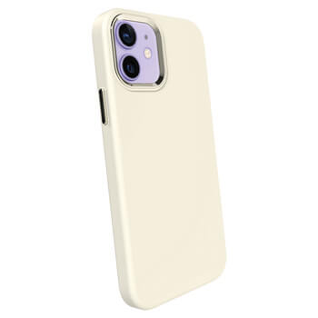 Maskica za Apple iPhone 12 - Personalizirano graviranje - Bež