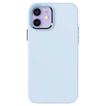Picasee Premium case s MagSafe pro za Apple iPhone 12 - Personalizirano graviranje - Plava