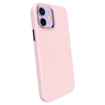 Maskica za Apple iPhone 12 - Personalizirano graviranje - Ružičasta