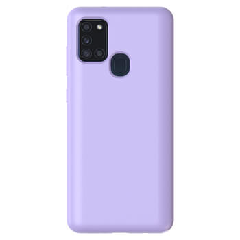 Picasee Liquid case Samsung Galaxy A21s - Personalizirano graviranje - ljubičasta