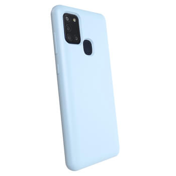 Maskica za Samsung Galaxy A21s - Personalizirano graviranje - Plava