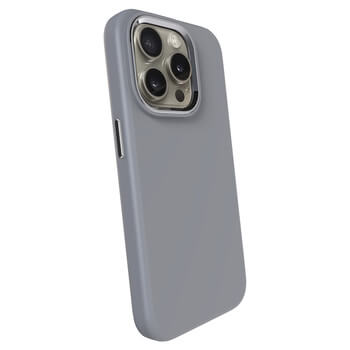 Maskica za Apple iPhone 15 Pro - Personalizirano graviranje - Sivo