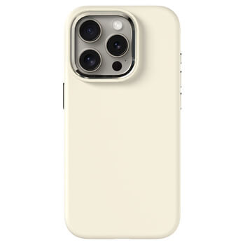 Picasee Premium case s MagSafe pro za Apple iPhone 15 Pro - Personalizirano graviranje - Bež