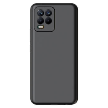 Picasee Liquid case Realme 8 4G - Personalizirano graviranje - Crna