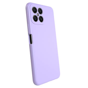 Maskica za Honor X8 4G - Personalizirano graviranje - ljubičasta