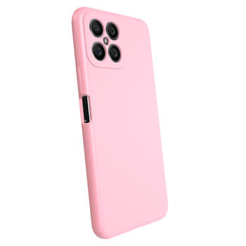 Maskica za Honor X8 4G - Personalizirano graviranje - Ružičasta