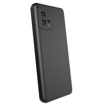 Maskica za Motorola Moto G72 - Personalizirano graviranje - Crna