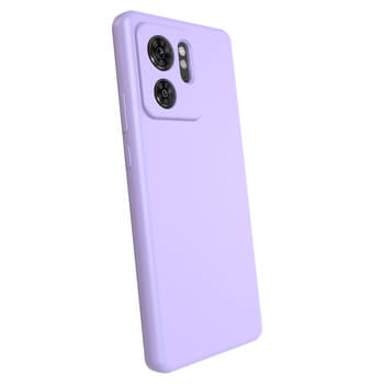 Maskica za Motorola Edge 40 - Personalizirano graviranje - ljubičasta