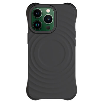 PicaseeShock-proof case s MagSafe Apple iPhone 13 Pro - Personalizirano graviranje - Crna