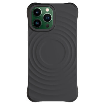 PicaseeShock-proof case s MagSafe Apple iPhone 13 Pro Max - Personalizirano graviranje - Crna