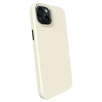 Maskica za Apple iPhone 15 Plus - Personalizirano graviranje - Bež
