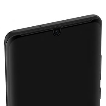 Picasee 3D zaštitno kaljeno staklo s okvirom za Huawei P30 Lite - crne boje