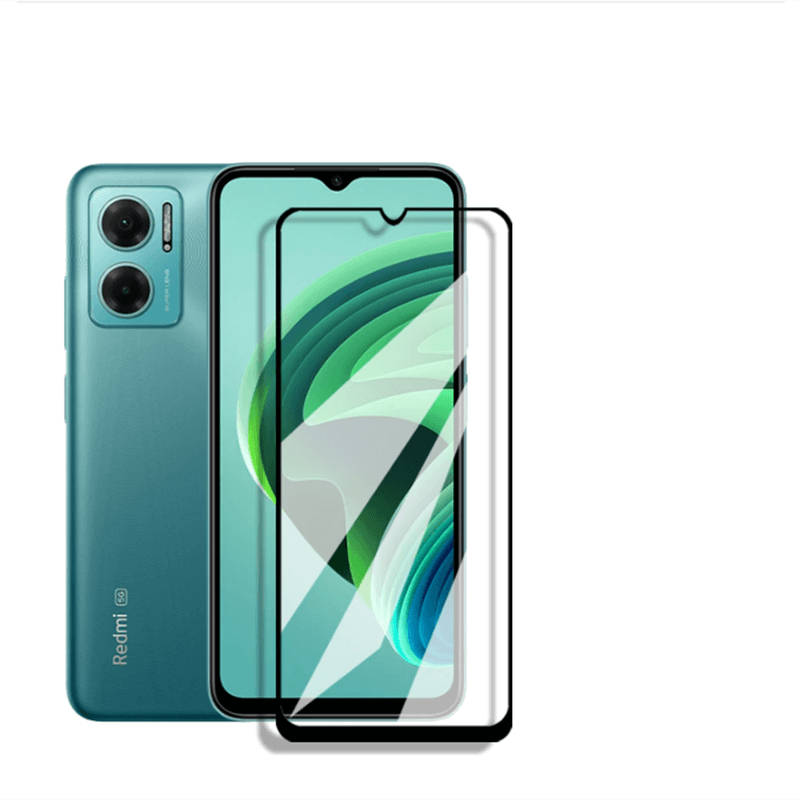 Picasee 3D zaštitno kaljeno staklo s okvirom za Xiaomi Redmi 10 5G - crne boje