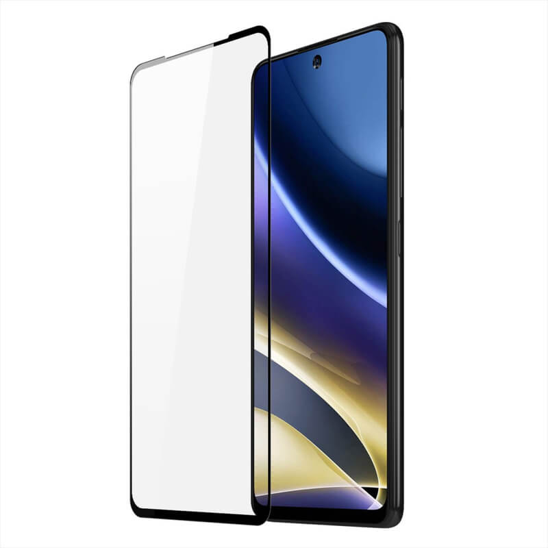 Picasee 3D zaštitno kaljeno staklo s okvirom za Motorola Moto G51 - crne boje