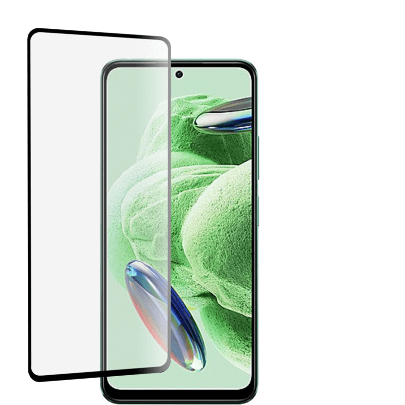 3x Picasee 3D zaštitno kaljeno staklo s okvirom za Xiaomi Redmi Note 12 Pro 4G - crne boje - 2+1 gratis