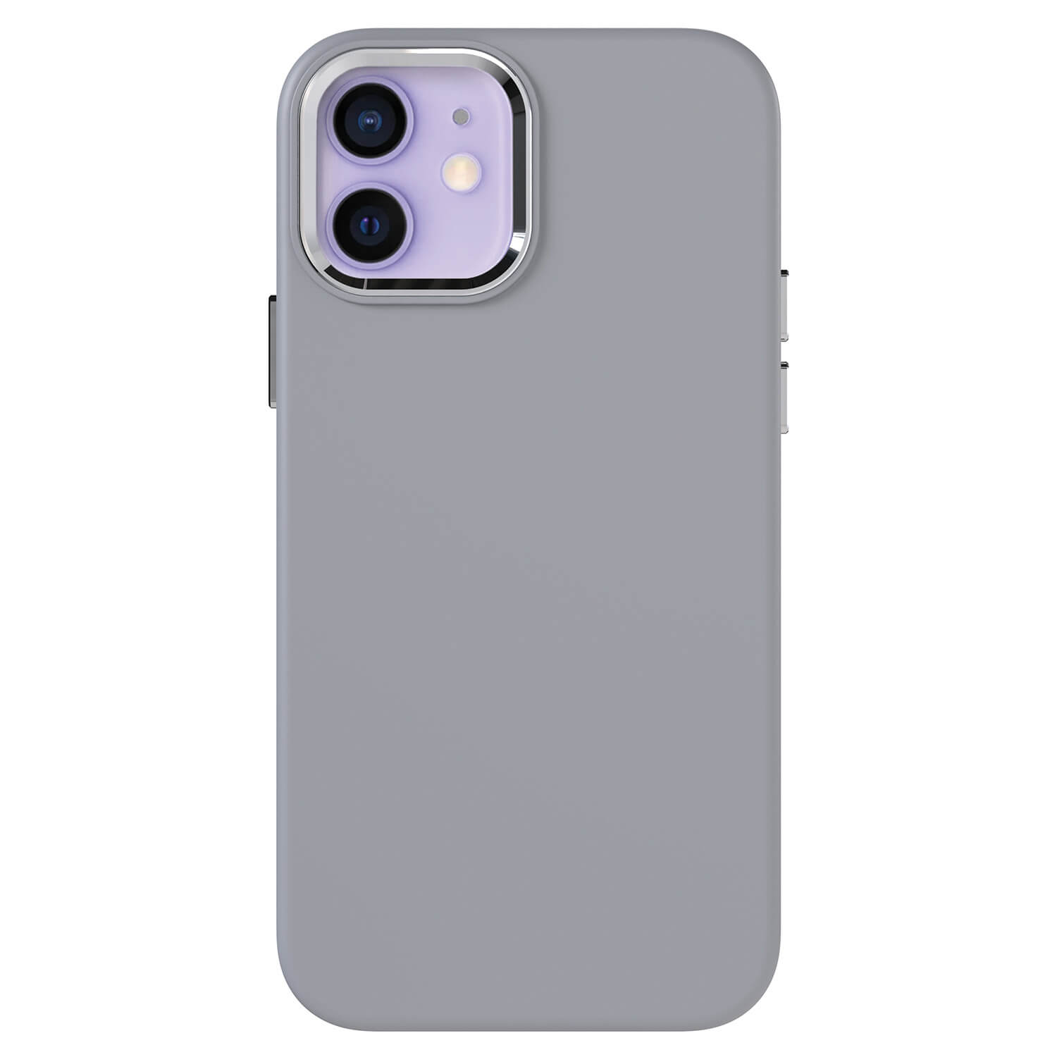 Picasee Premium case s MagSafe pro za Apple iPhone 12 - Personalizirano graviranje - Sivo