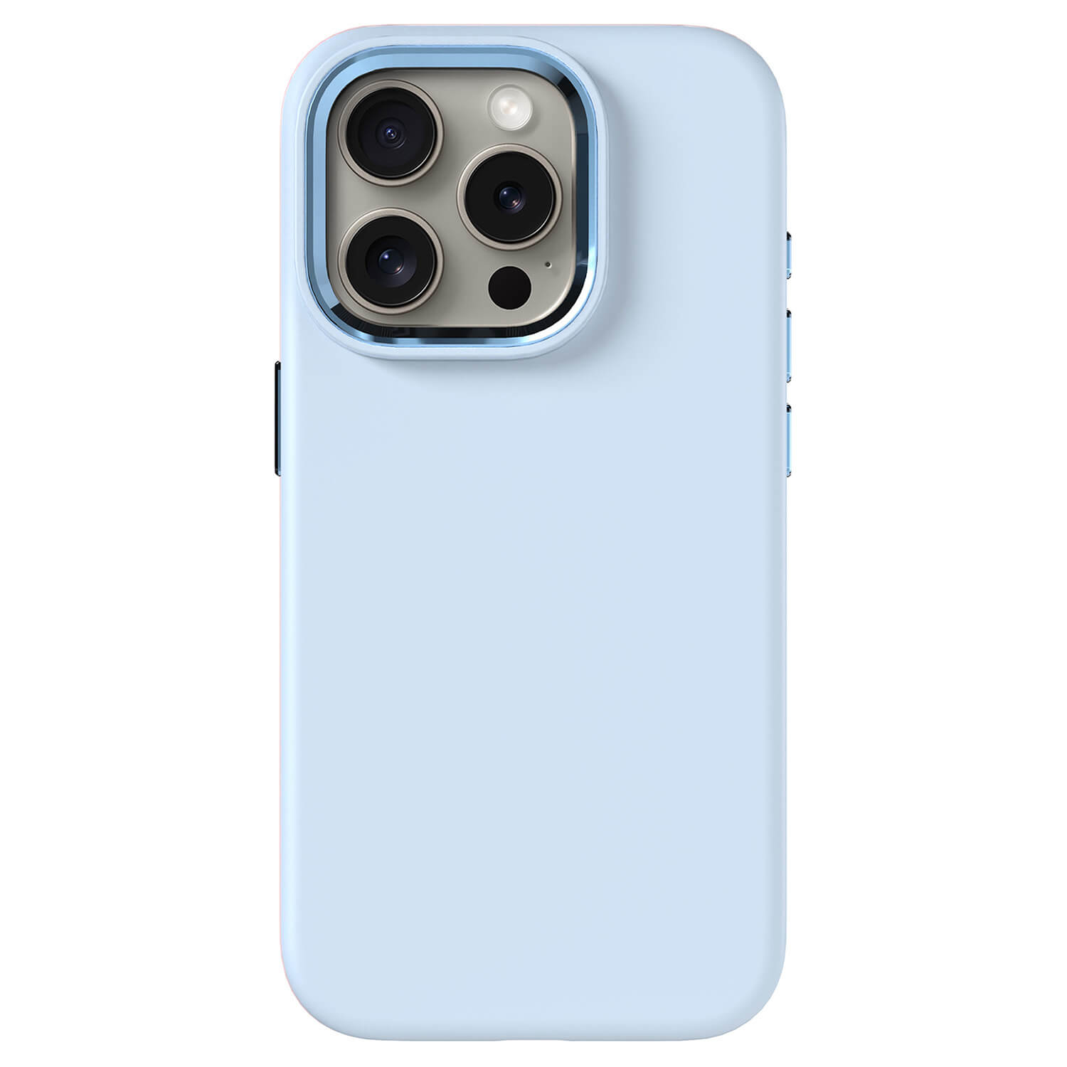 Picasee Premium case s MagSafe pro za Apple iPhone 15 Pro - Personalizirano graviranje - Plava