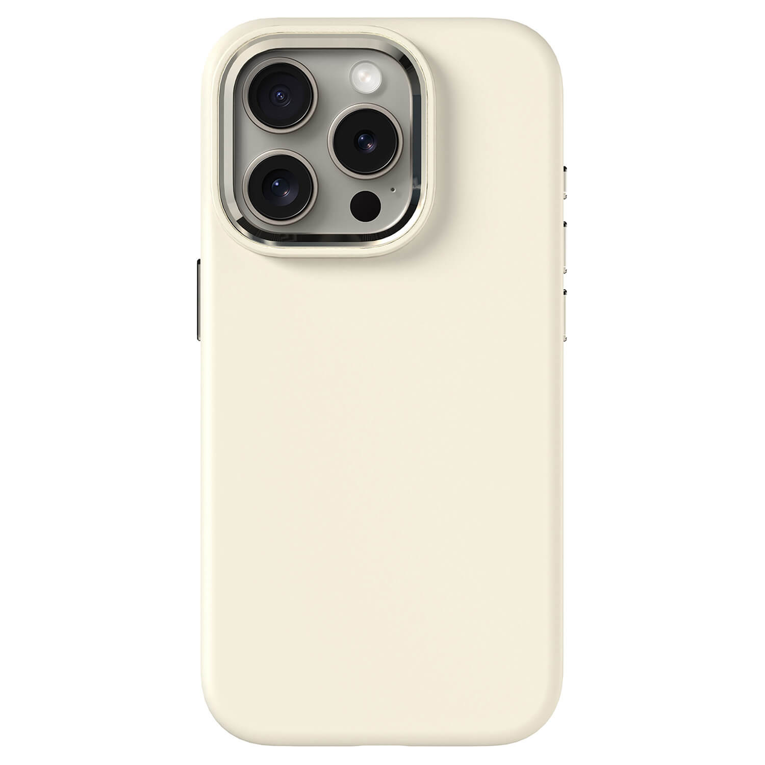 Picasee Premium case s MagSafe pro za Apple iPhone 15 Pro - Personalizirano graviranje - Bež
