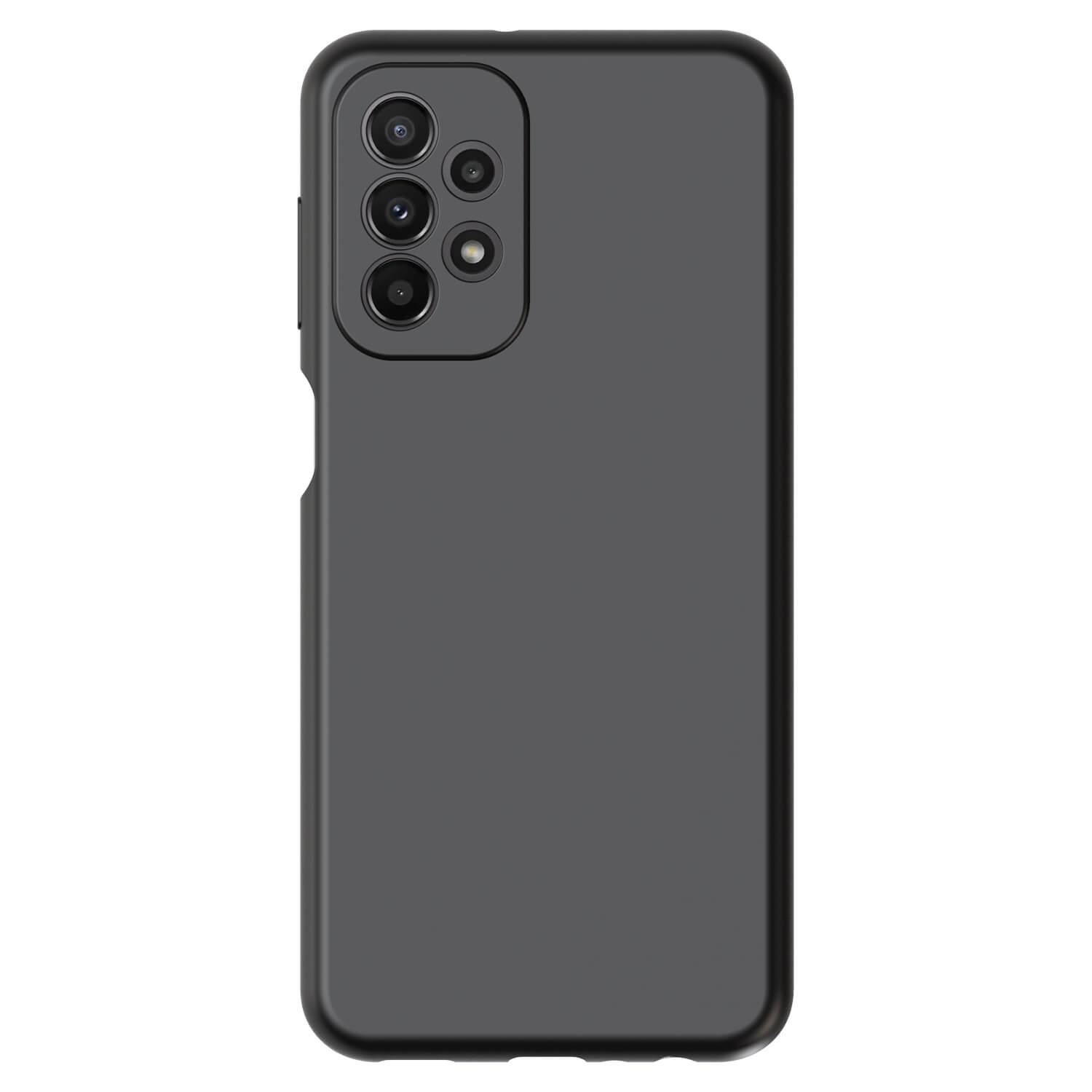 Picasee Liquid case Samsung Galaxy A23 A236B 5G - Personalizirano graviranje - Crna