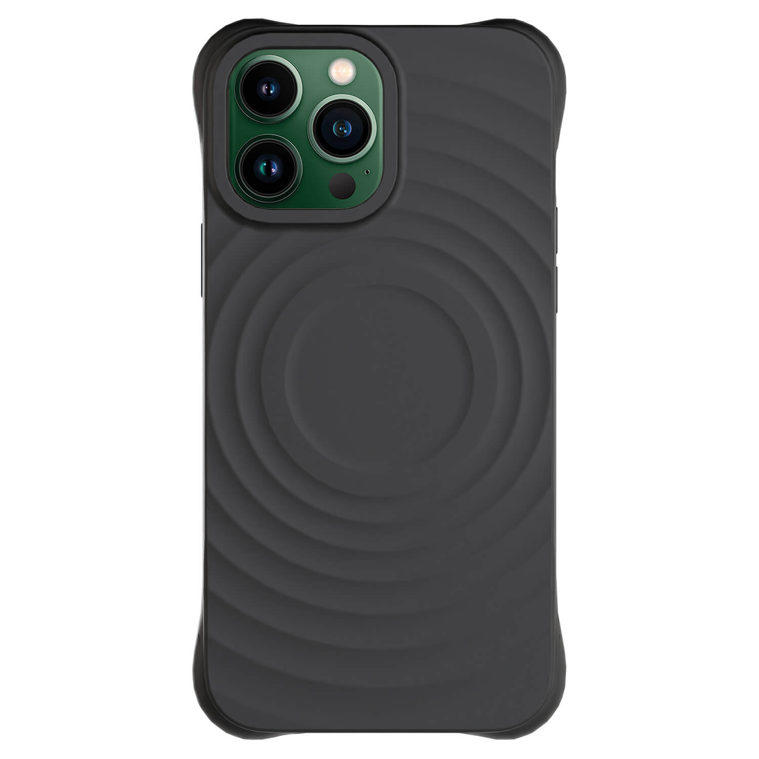 PicaseeShock-proof case s MagSafe Apple iPhone 13 Pro Max - Personalizirano graviranje - Crna