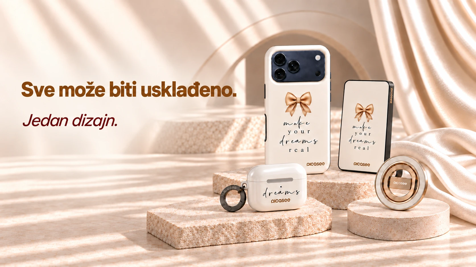 Sve se može uskladiti. Jedan dizajn.